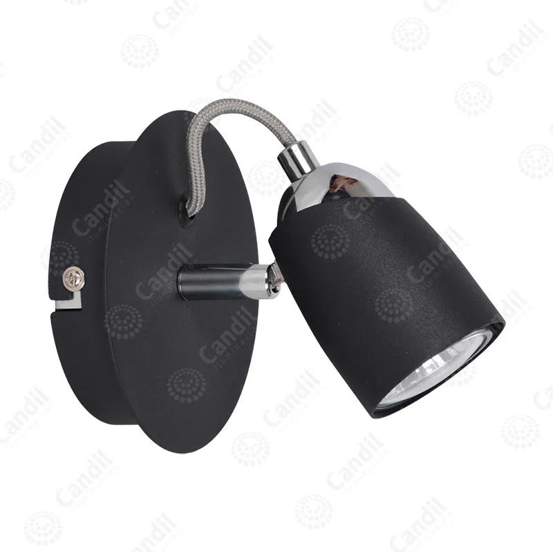 APLIQUE KONUS NEGRO 1L GU10 - CANDIL - 63193