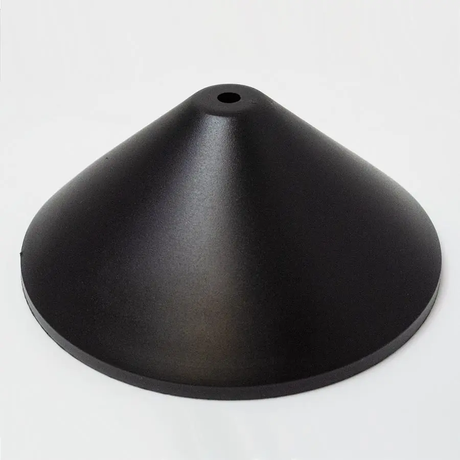 [063038] FLORON CONICO PLASTICO NEGRO GENERICO - LUMINO - 67904