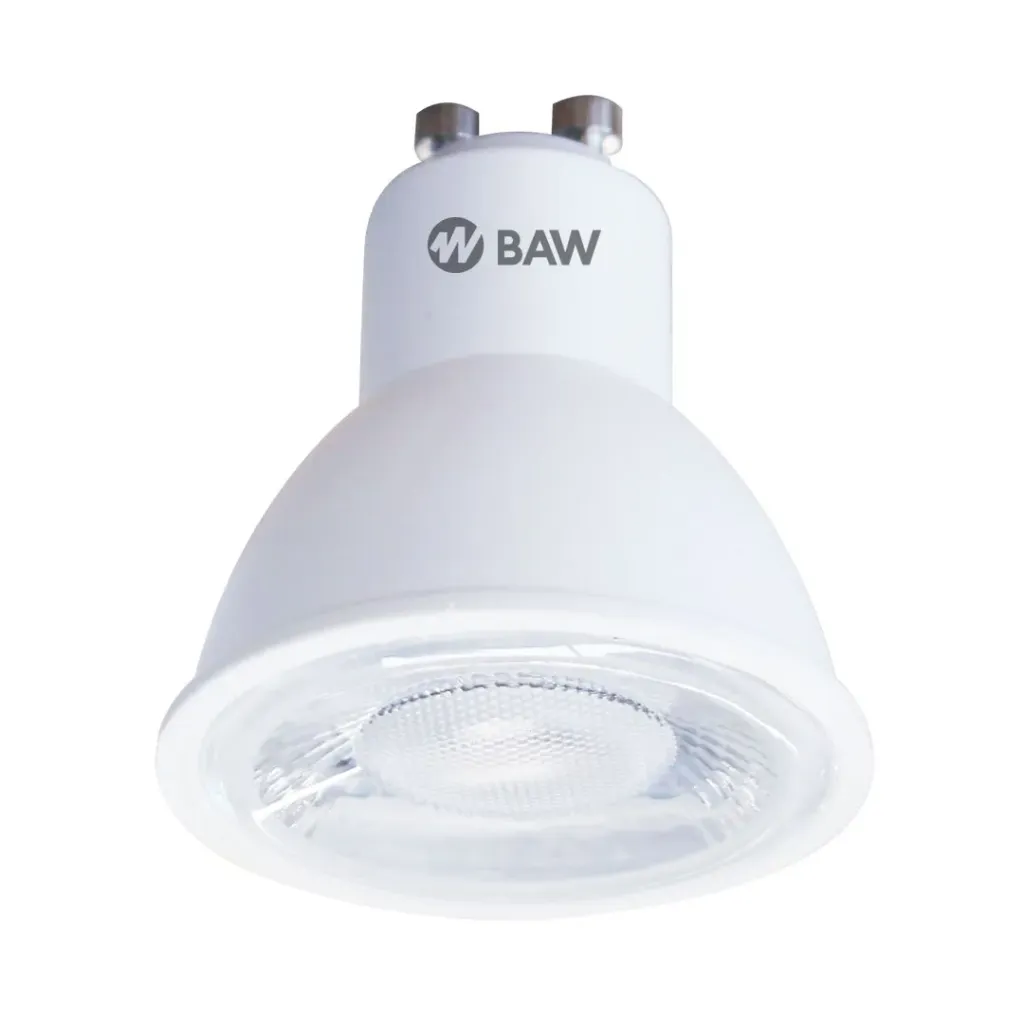 LAMPARA DICRO LED GU10 9W 220V 60º LUZ CALIDA - BAW - 65747C