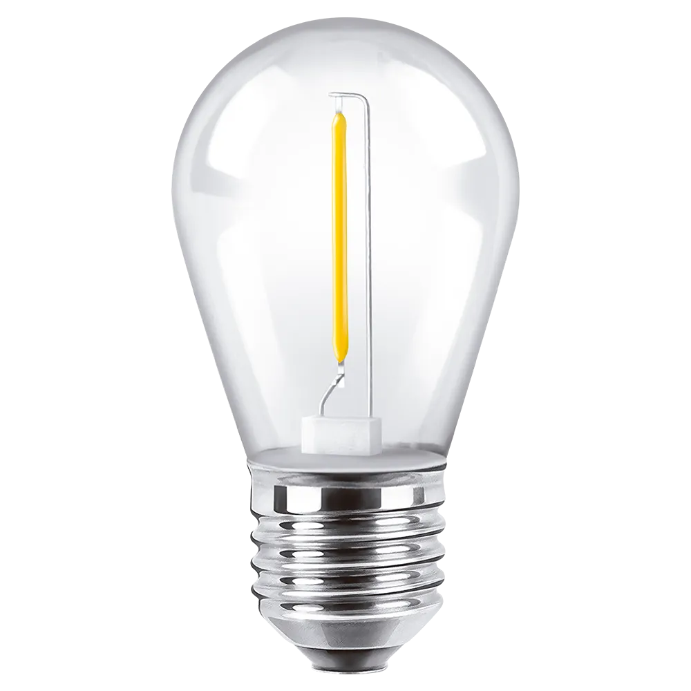 BULBO S14 FILAMENTO 1W E27 AMARILLO - MACROLED - 67664