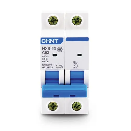 INTERRUPTOR TERMOMAGNETICO 2P 16A 6KA C - CHINT - 66171