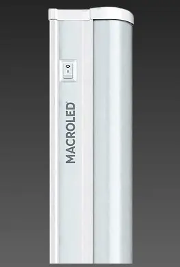 LISTON LED T5 9W LC INTERCONECTABLE C/ INTERRUPTOR - MACROLED - 69976