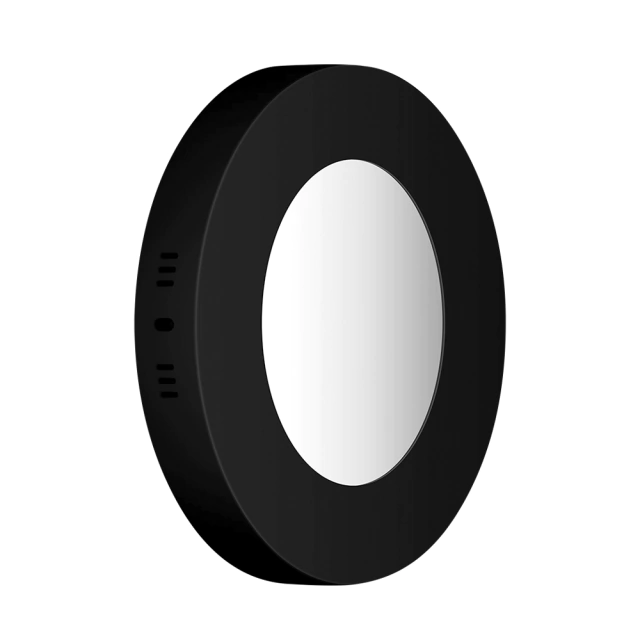 PANEL NEGRO SUPERFICIAL REDONDO 12W LC - MACROLED - 66206N