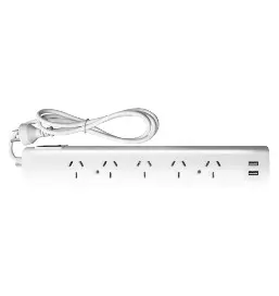 PROLONGADOR 5T 1,5M 2 USB BLANCO - INTECK - 68628