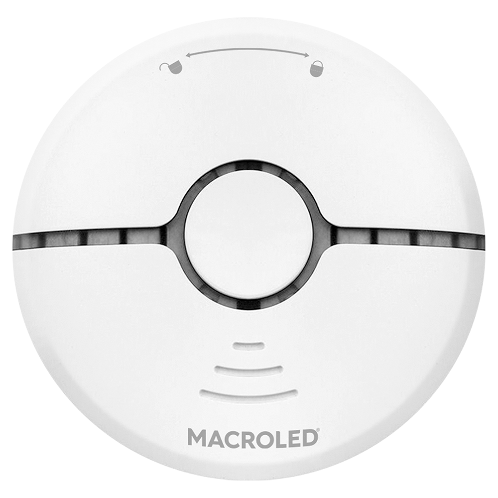 [SSH-30M2-2AAA] SENSOR DE HUMO SMART 30M2 2PILAS AAA - MACROLED - 68743
