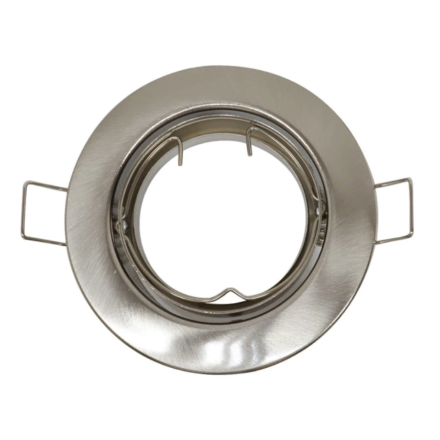 SPOT REDONDO 8CM C/MOV GU10 PLATIL S/ZOCALO - MACROLED - 69101