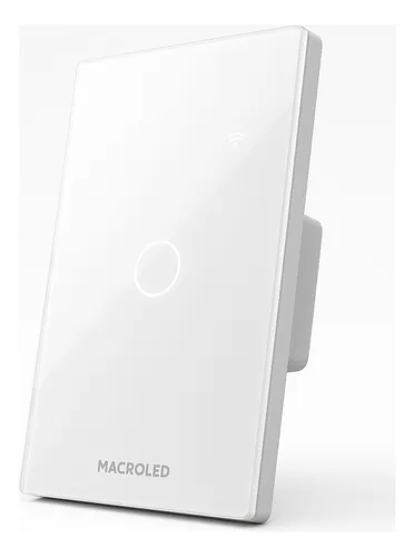 [ROMA-S-1CH-B] TECLA SMART TOUCH MACROLED 1 CANAL BLANCO 10A - MACROLED - 67937