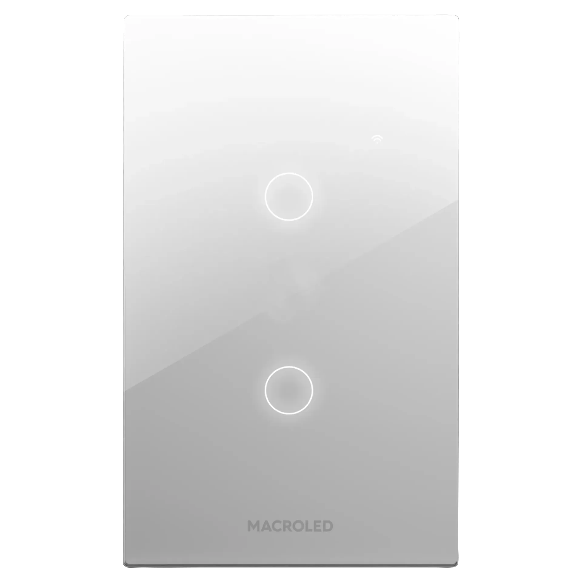TECLA SMART TOUCH MACROLED 2 CANAL BLANCO 10A - MACROLED - 67939