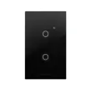 TECLA SMART TOUCH MACROLED 2 CANAL NEGRO 10A - MACROLED - 67939N