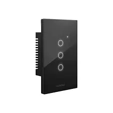 [ROMA-S-3CH-N] TECLA SMART TOUCH MACROLED 3 CANAL NEGRO 10A - MACROLED - 67941