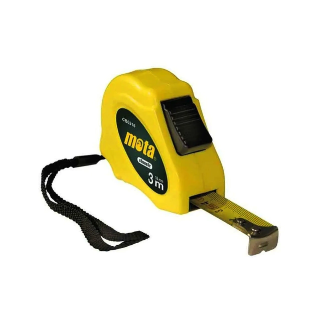 [54CB0316] CINTA METRICA MOTA PROF. 3 MTS. AUTOFRENO MOTA - EICHLER - 66516
