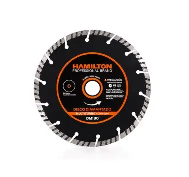 DISCO DIAMANTADO MULTITURBO 180MM - HAMILTON - 63421