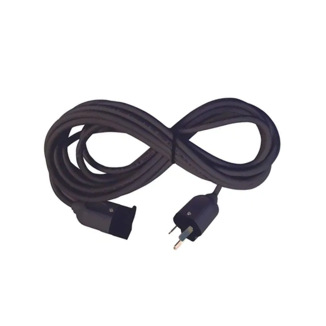 PROLONGADOR 5MT CABLE NEGRO M/H I3 3 ESPIGA N/ 10A - INDELPLAS - 65136