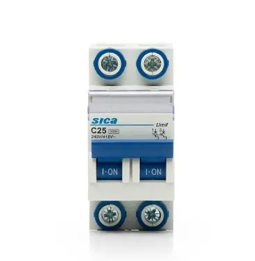 INTERRUPTOR TERMOMAGNETICO 2P 25A 4,5KA C - SICA - 02937