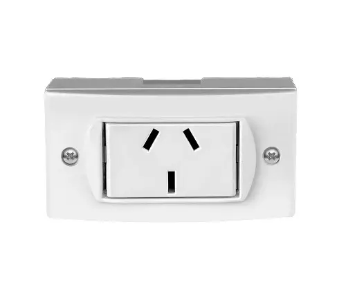 TOMA JELUZ EXT BLANCO 10A - JELUZ - 03639