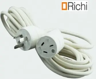 PROLONGADOR SIMPLE 10 MTS. MARFIL - RICHI - 03684B