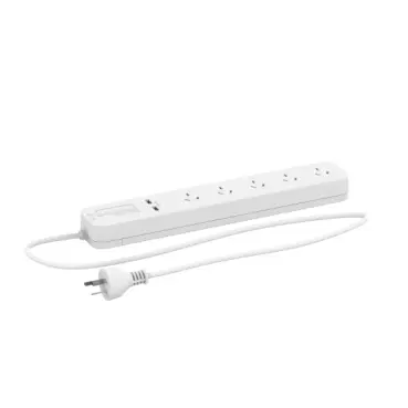 PROLONGADOR MULTIPLE 10A - 2 USB 3.1A 1,5M - PLASNAVI - 67708