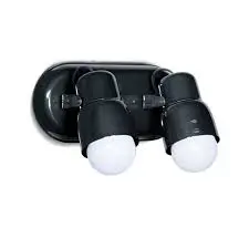 APLIQUE 2L E27 NEGRO CARILO - SAN JUSTO - 48836N