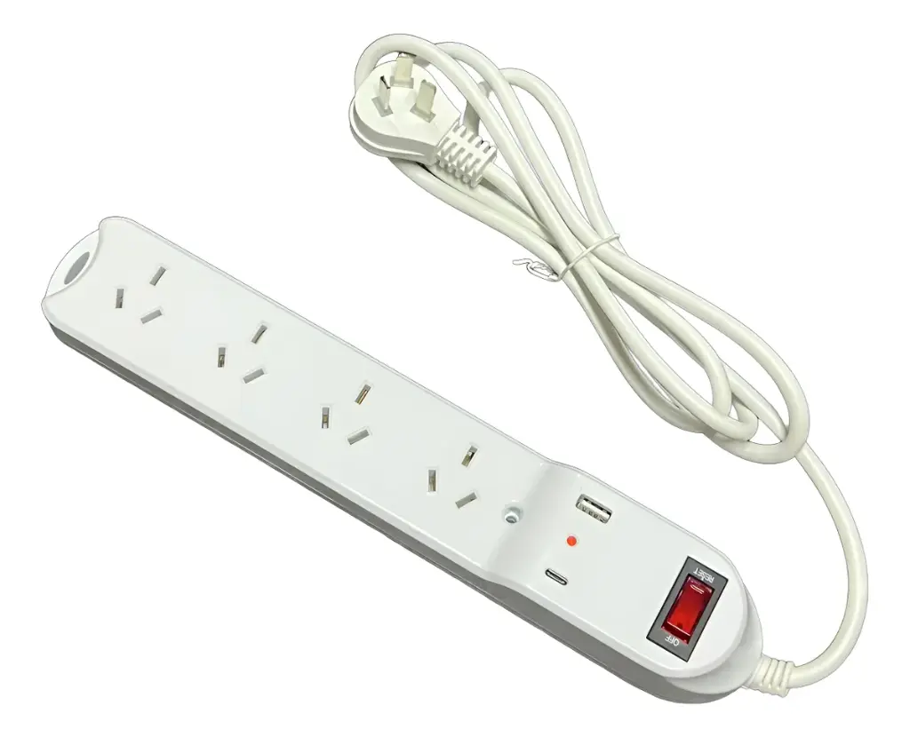 PROLONGADOR MULTIPLE 4 TOMAS 1 USB + 1 USB C 1,5MTS - TECLASTAR