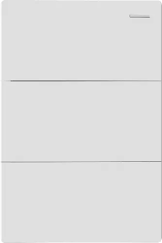 TECLA MILAN BLANCO 3 CANALES BASTIDOR METALICO - MACROLED -
