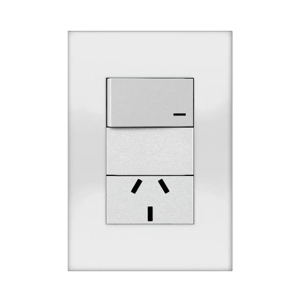 PLATINUM ARMADA C/TAPA 1 INTERRUPTOR BLANCO - JELUZ -