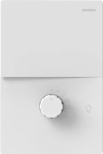 TECLA 1 CANAL + DIMMER LED MILAN BLANCO - MACROLED -