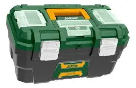 CAJA HERRAMIENTA PLASTICA 13" GANCHO METALICO - JADEVER -