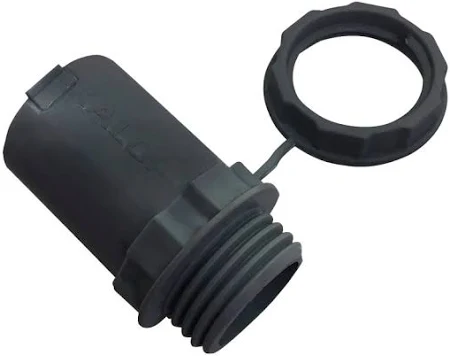 PACK 5 CONECTOR PVC NEGRO 20MM 3/4" - KALOP -