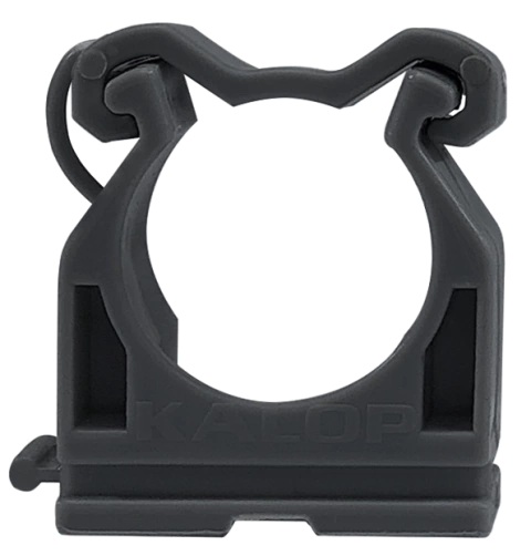 PACK 5 GRAMPA PVC NEGRO 20MM 3/4" - KALOP -