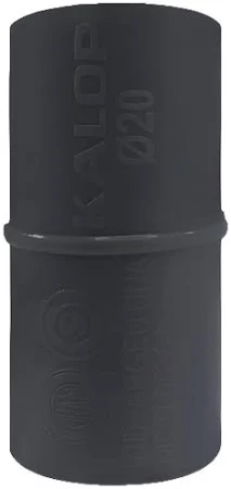 PACK 5 UNION PVC NEGRO 20MM 3/4" - KALOP -