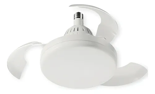 VENTILADOR RETRACTIL 3 ASPAS CON LUZ 30W CONTROL REMOTO - ILUMROS -