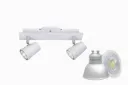 COMBO SPOT SONATA 2L BLANCO + 2 DICRICAS 7W LN -