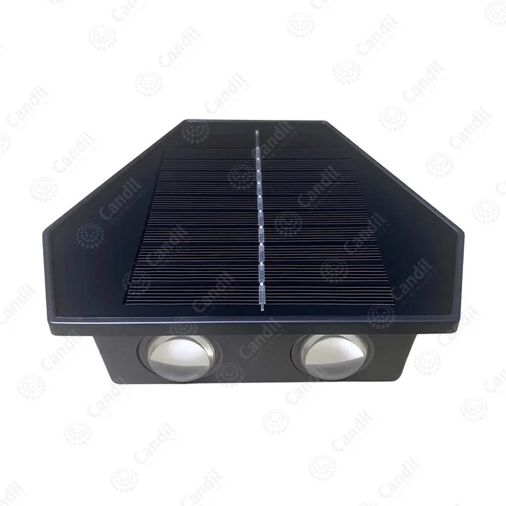APLIQUE SOLAR CIRUS NEGRO - CANDIL