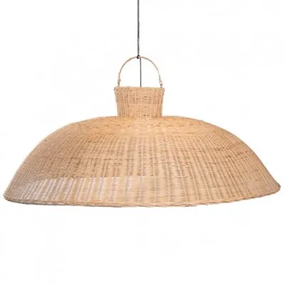 [IND720059] LAMPARA DE RATTAN 100X40 - LIGUEN ILUMINACION
