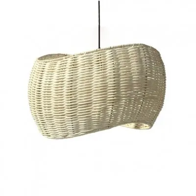LAMPARA DE RATTAN D50XH30 - LIGUEN ILUMINACION