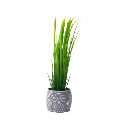 [JM-241391] PLANTA CON MACETA 27CM - LIGUEN ILUMINACION