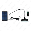 COLGANTE SOLAR CAMPING NEGRO 6500K - CANDIL