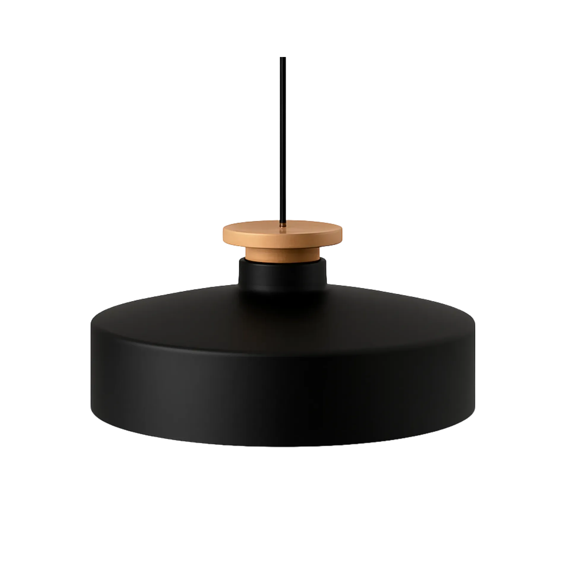 COLGANTE NORDIC60 NEGRO E27 - SPOTS LINE