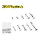 KIT DE TORNILLOS FIX PUNTA AGUJA CON CUELLO DE 302 PIEZAS - JADEVER